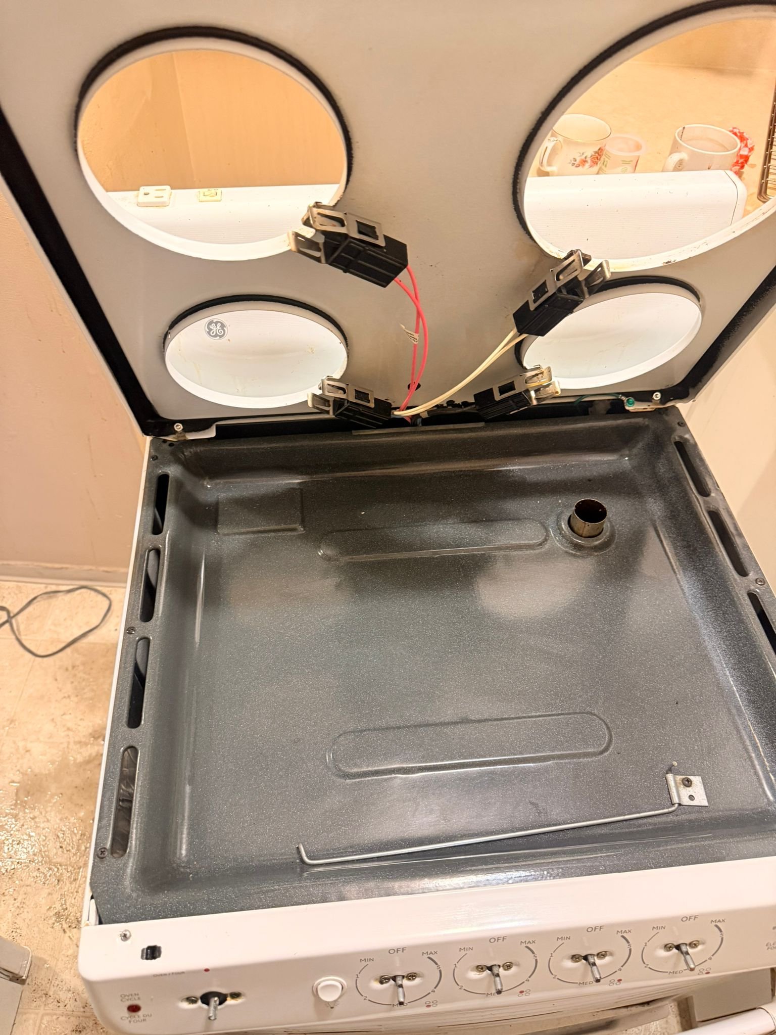 Oven cleaning