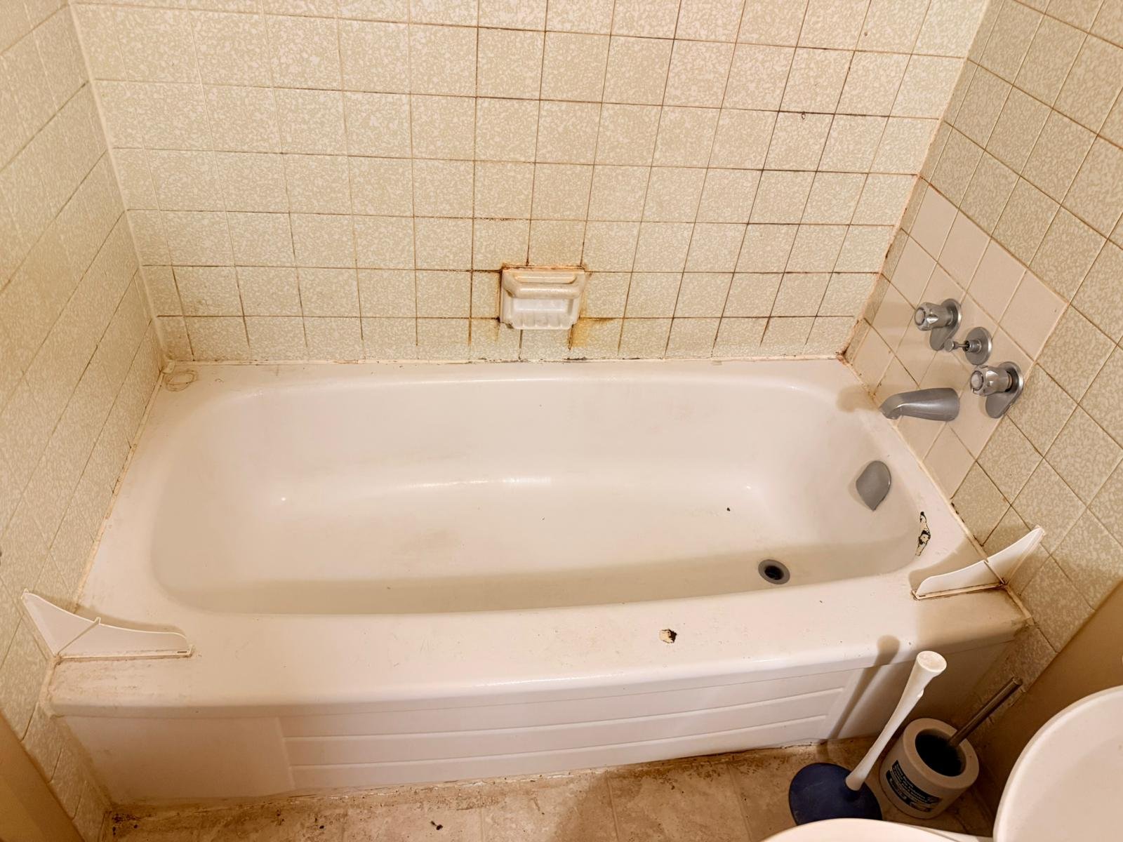 Bathtub deep cleaning